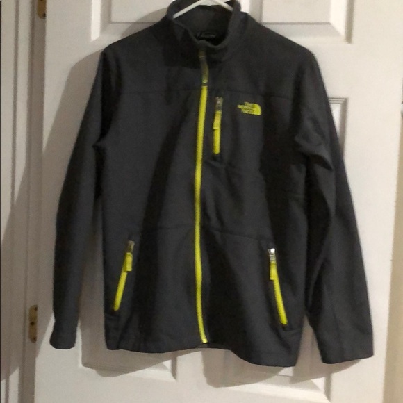 The North Face Other - The North Face Charcoal Gray Fleece Lined Jacket